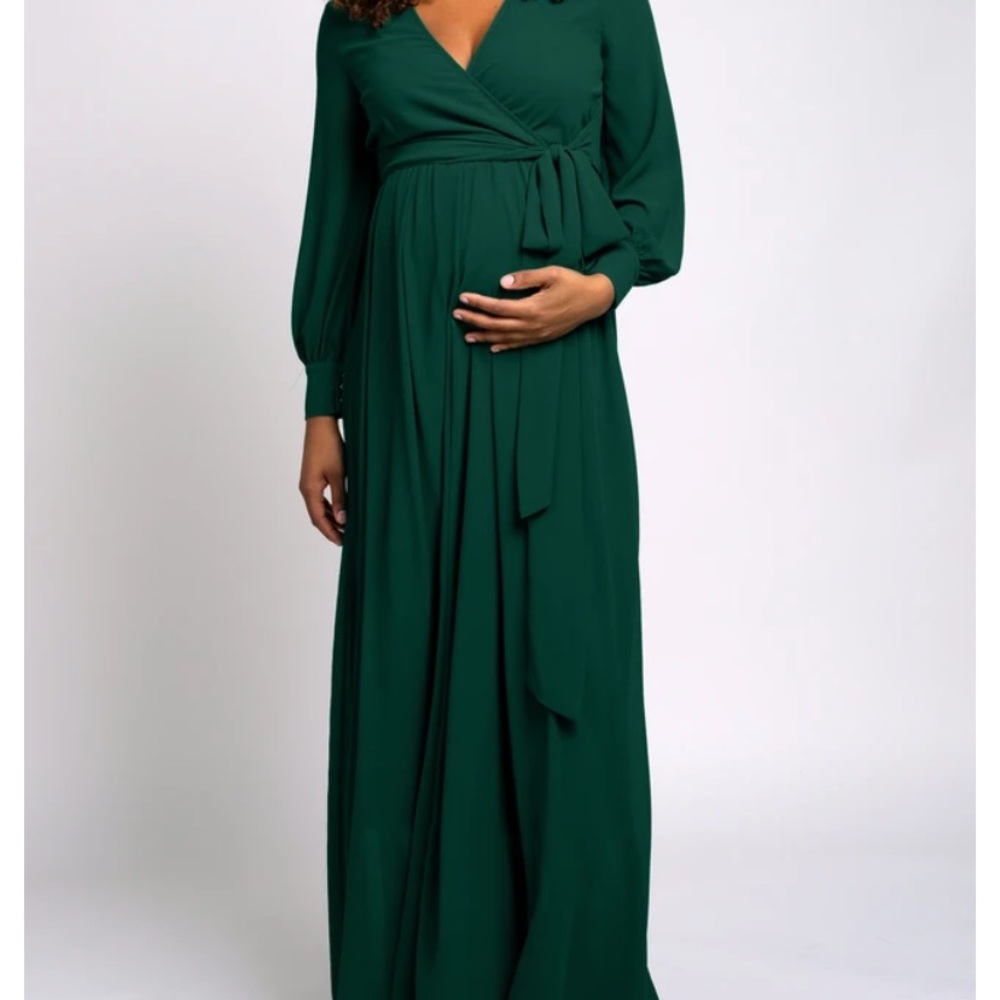 Pink Blush maternity dress